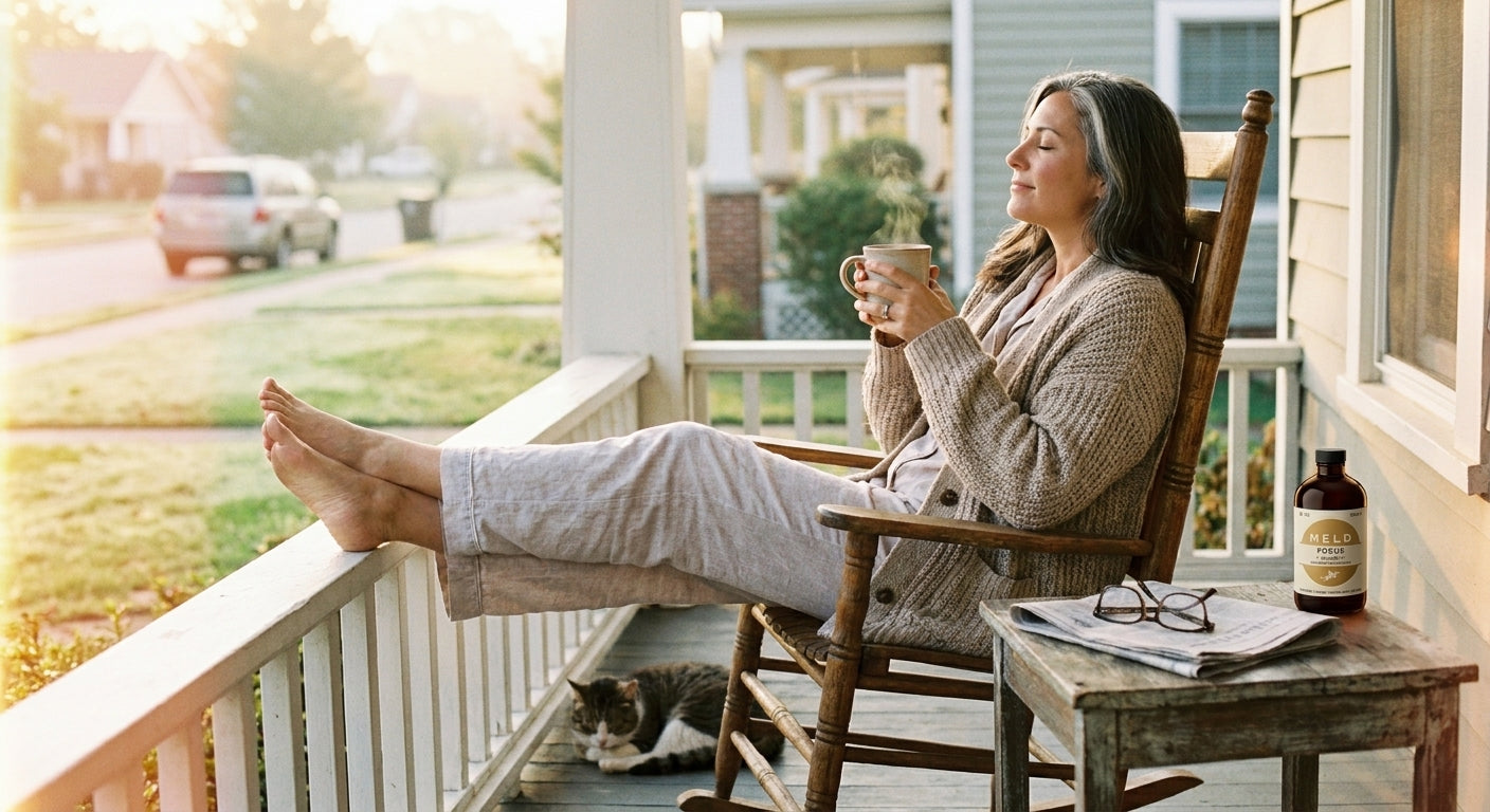 Morning on the porch